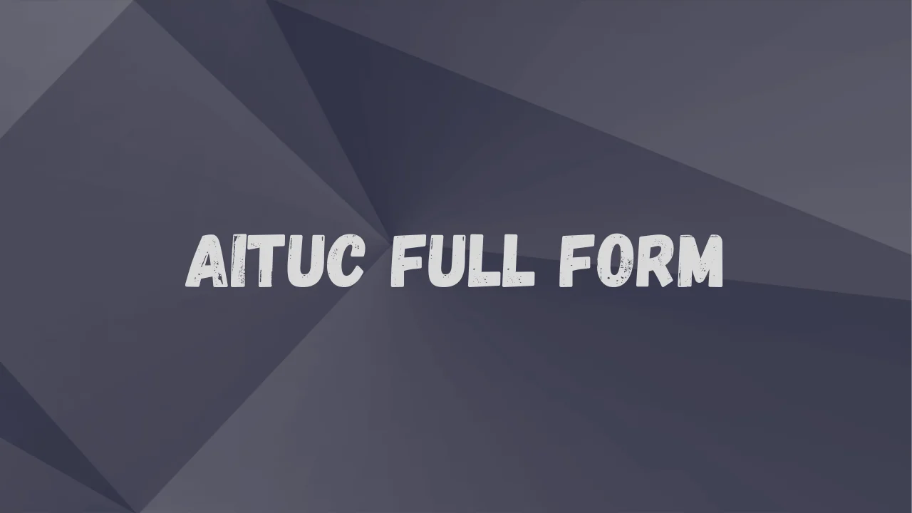 AITUC Full Form