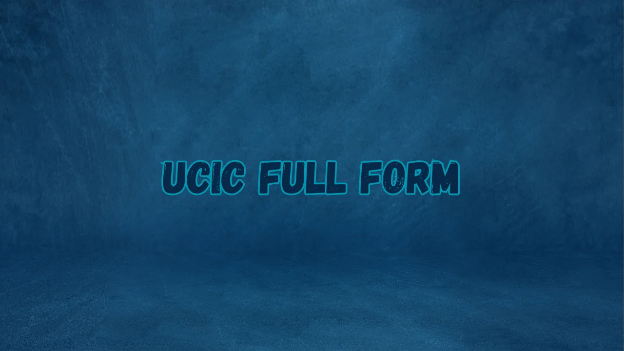 UCIC Full Form