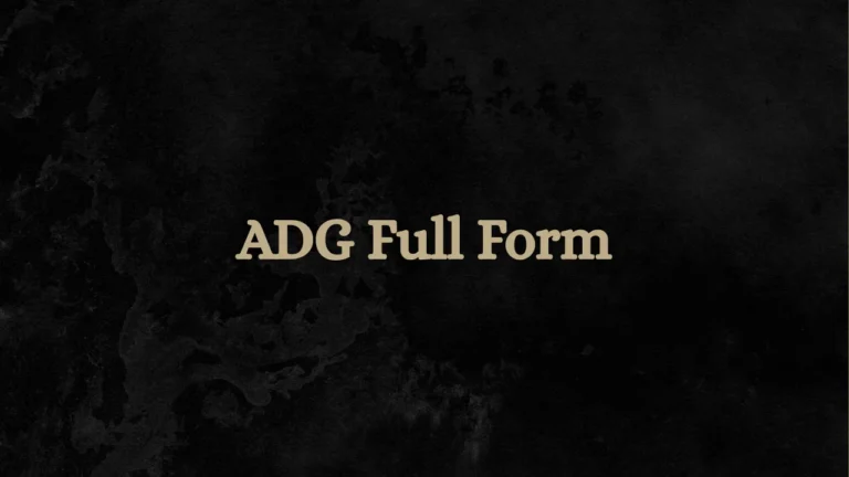 adg full form