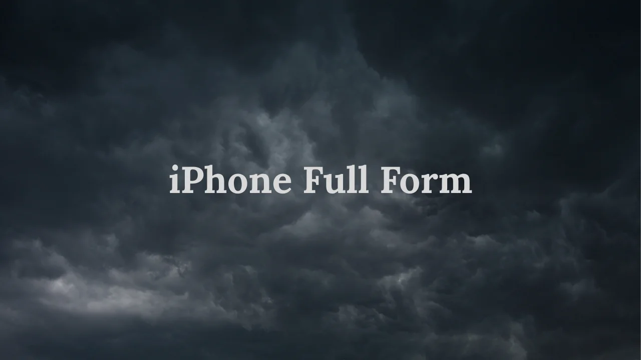 iPhone Full Form