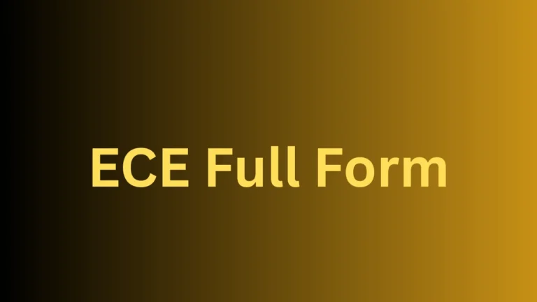 ECE Full Form