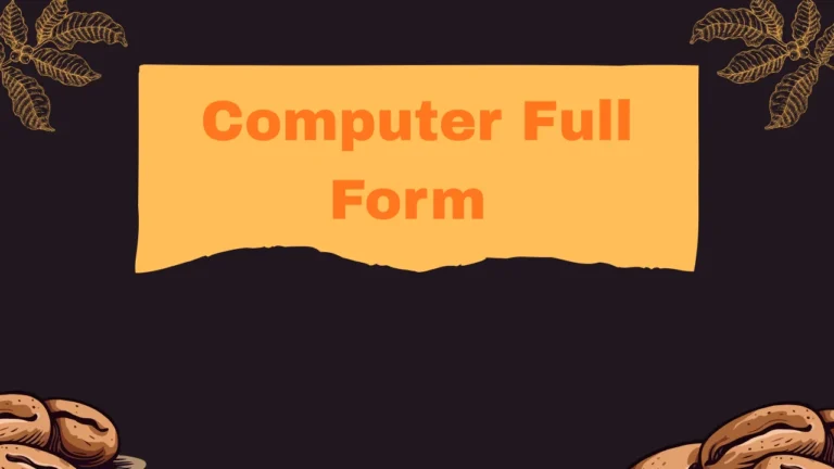 Computer Full Form