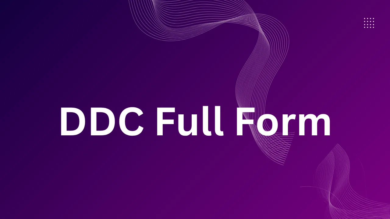 DDC Full Form