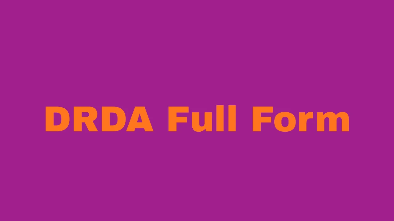 DRDA Full Form