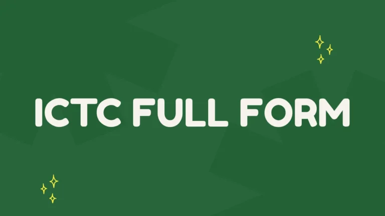 ICTC Full Form