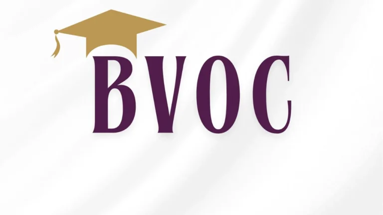 B Voc Full Form
