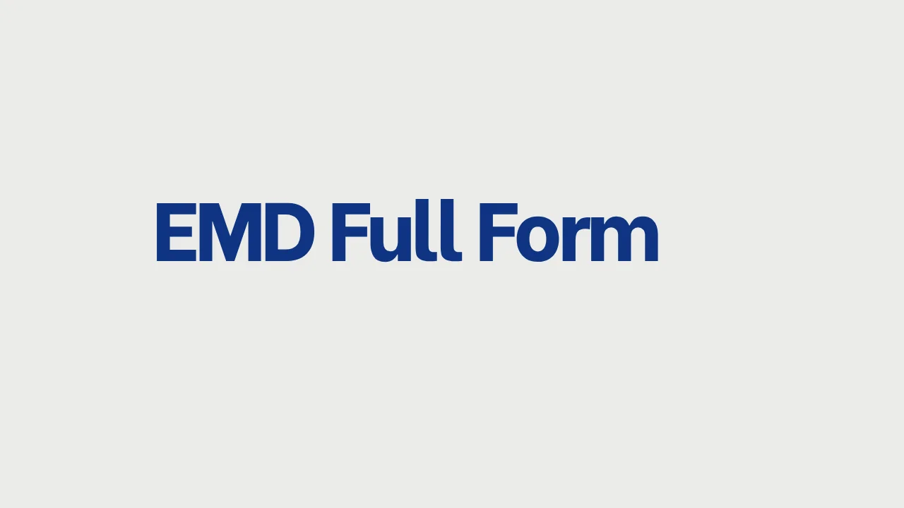 EMD Full Form