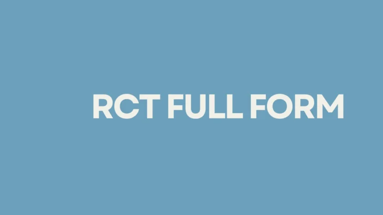 RCT Full Form