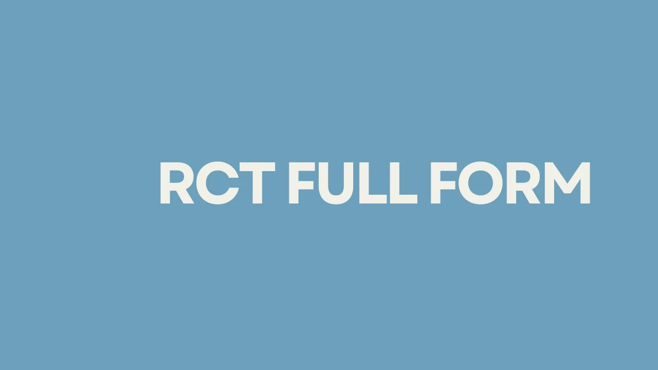 RCT Full Form