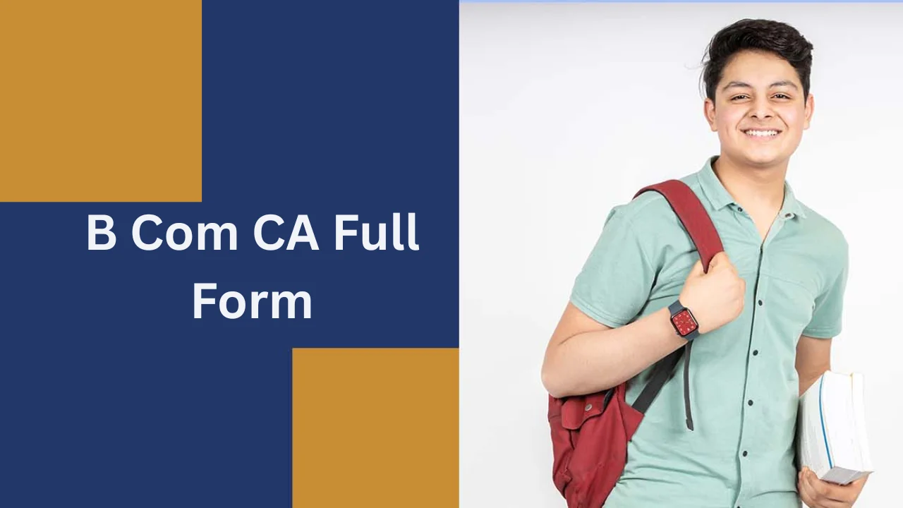 B Com CA Full Form