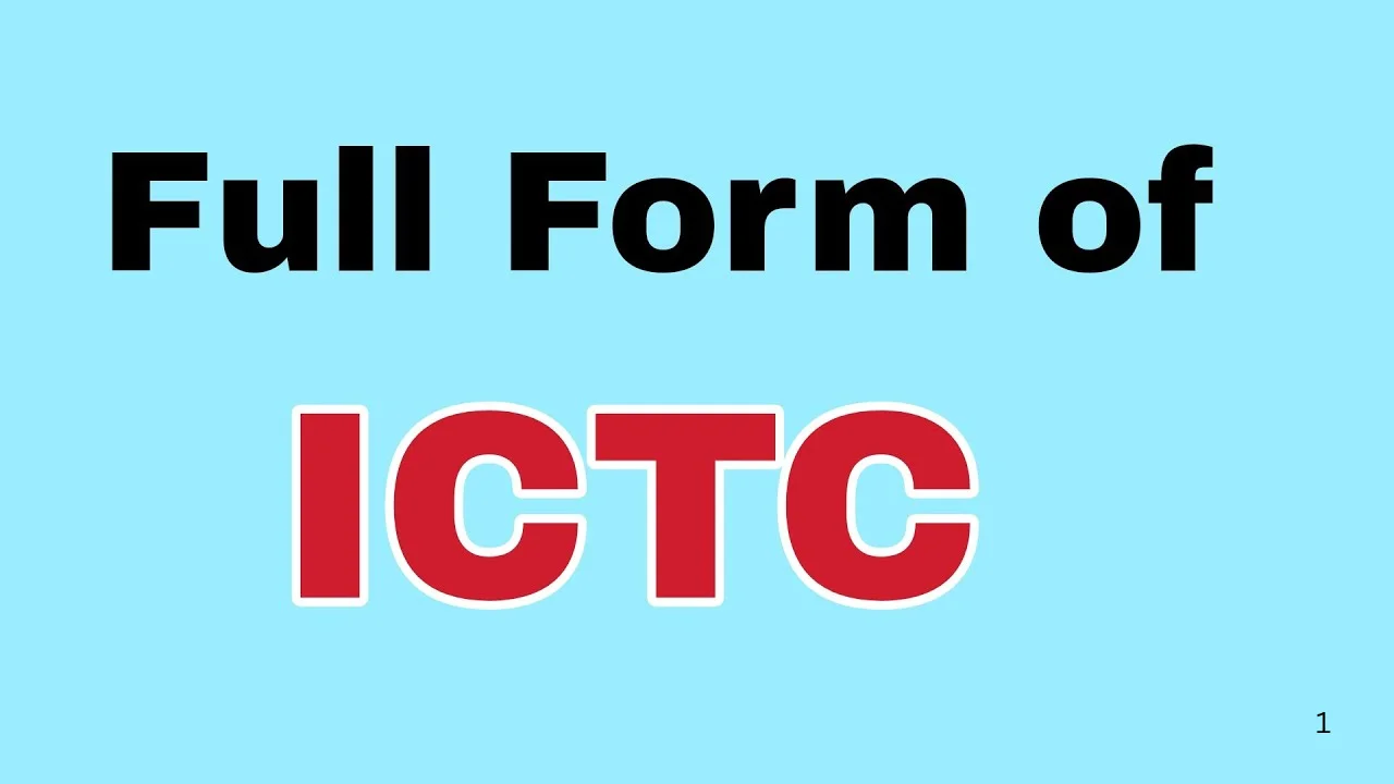 ICTC Full Form