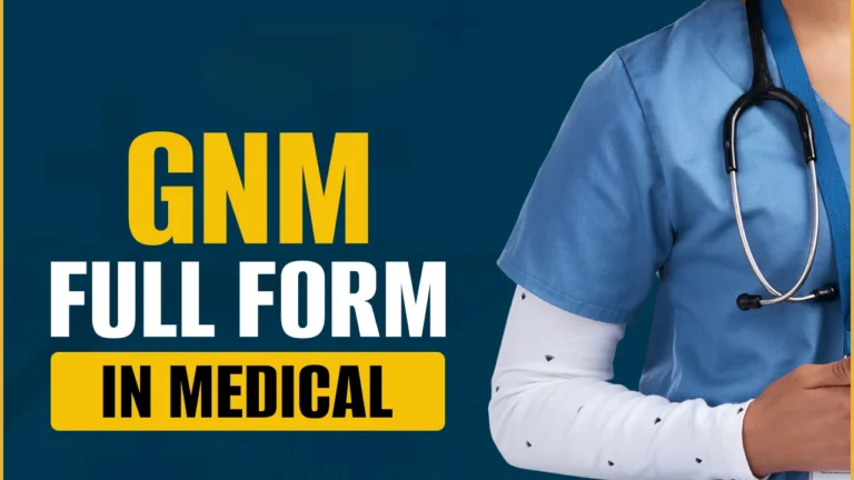 GNM Full Form in Medical