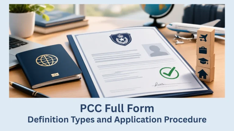 PCC Full Form